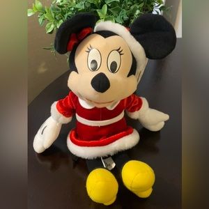 Minnie Mouse Christmas Plush Toy 16” Holiday Stuffed Animal